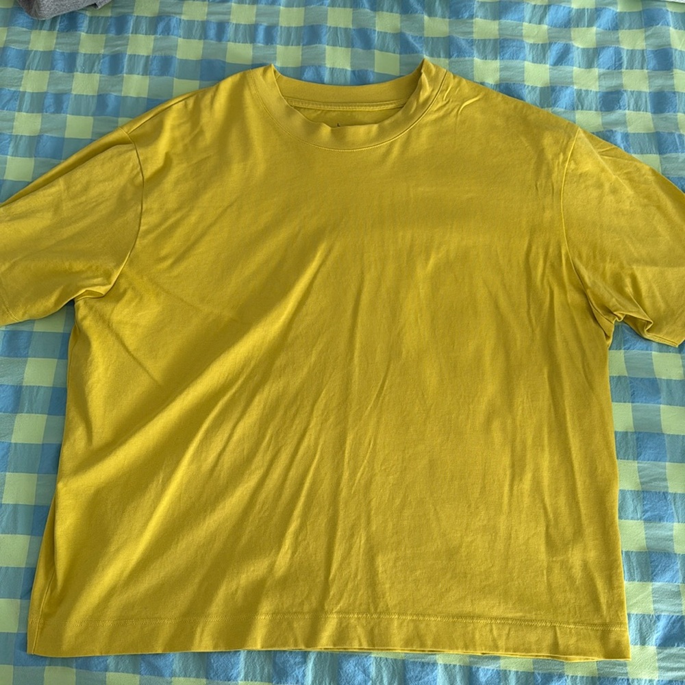 MUJI Chartreuse T-Shirt